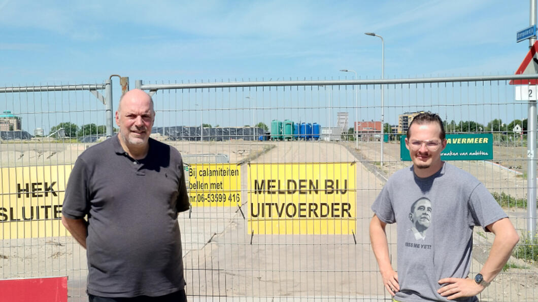 Statenlid Robert Klumpes en Wouter van Blanken